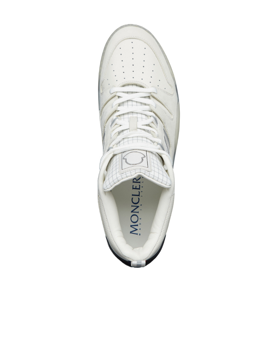 Moncler Pivot High-top Sneakers In White
