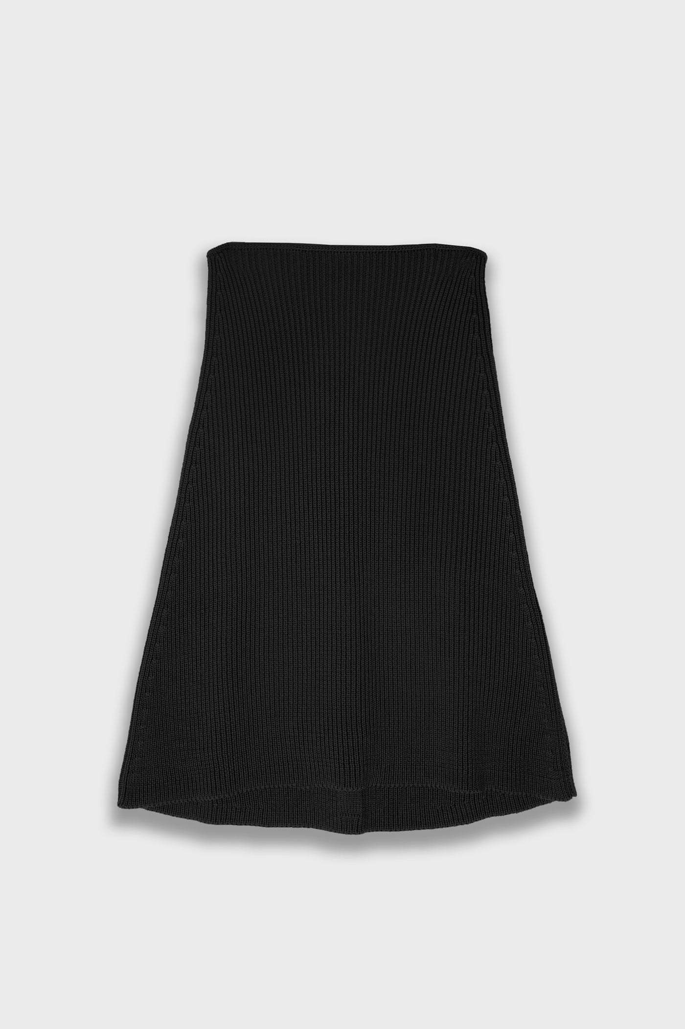 Rick Owens Knitted Skirt In Black