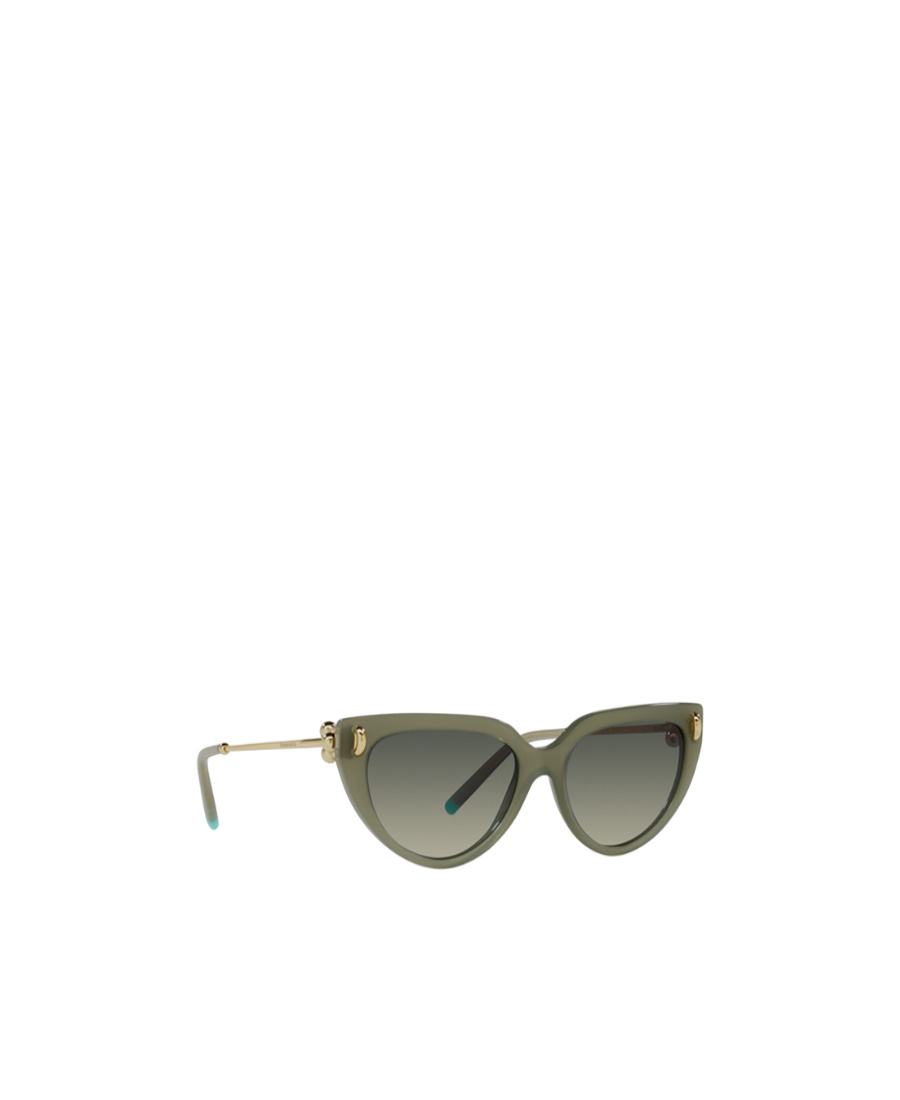 Tiffany & Co Geometric Frame Sunglasses In Gray