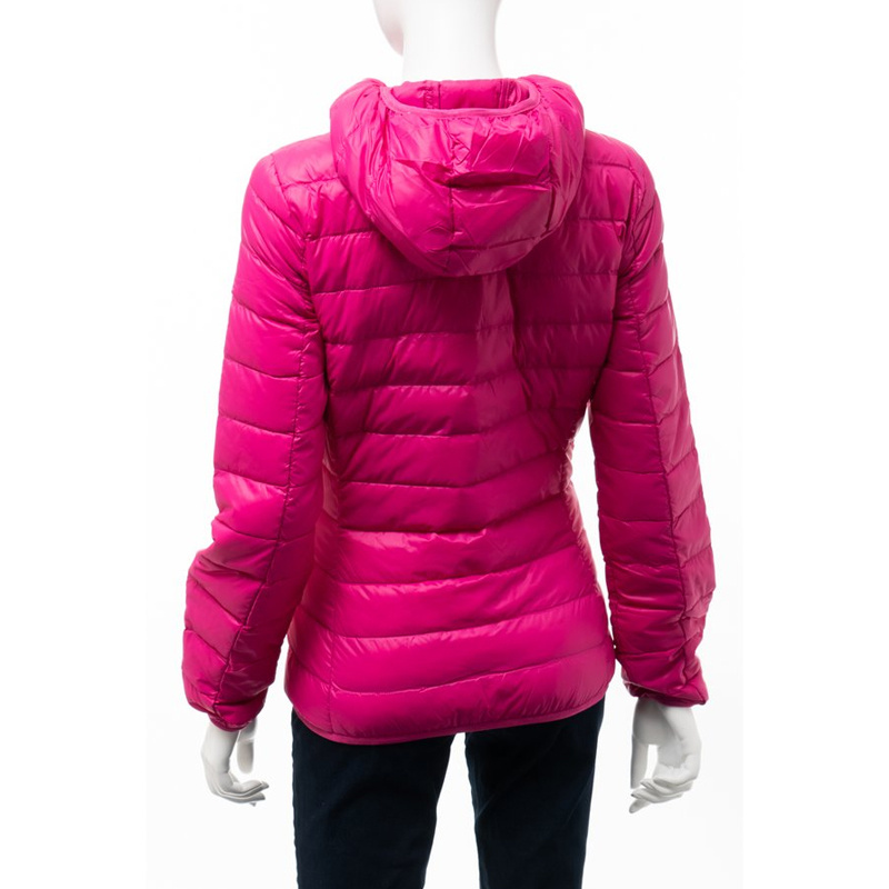 EA7 LOGO QUILTED DOWN JACKET 