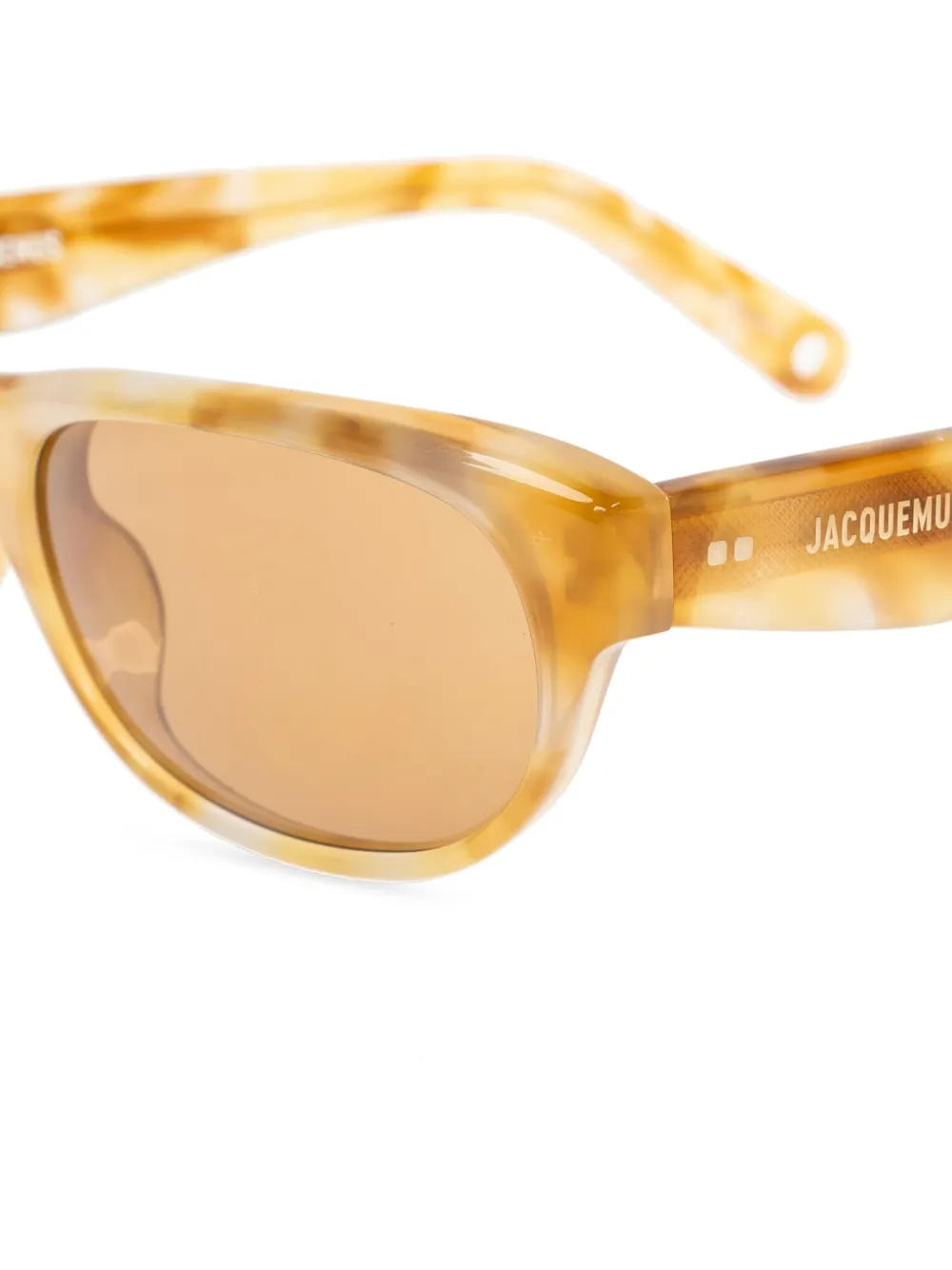 Jacquemus Jac63 Sunglasses In Nude