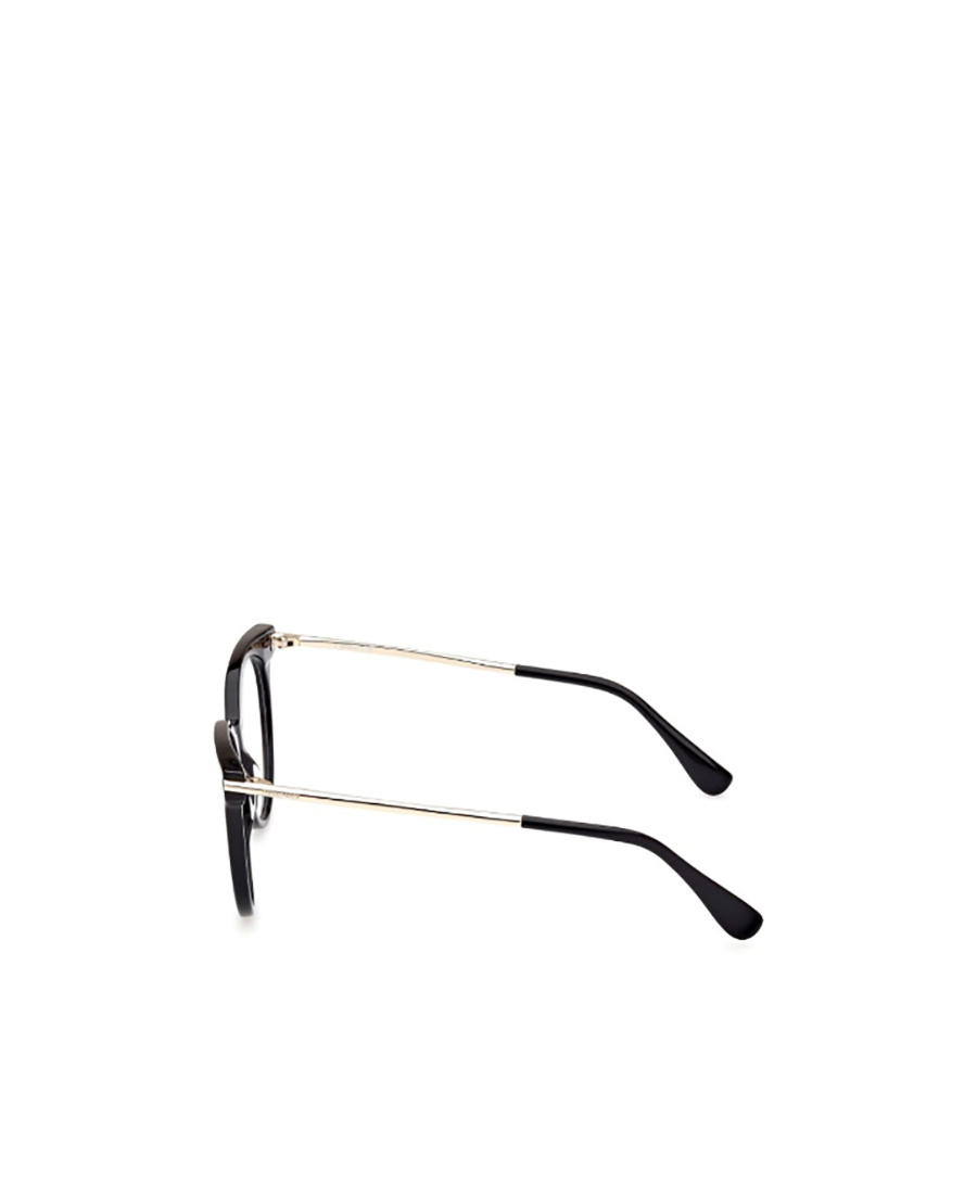 Max Mara Round Frame Glasses In Black