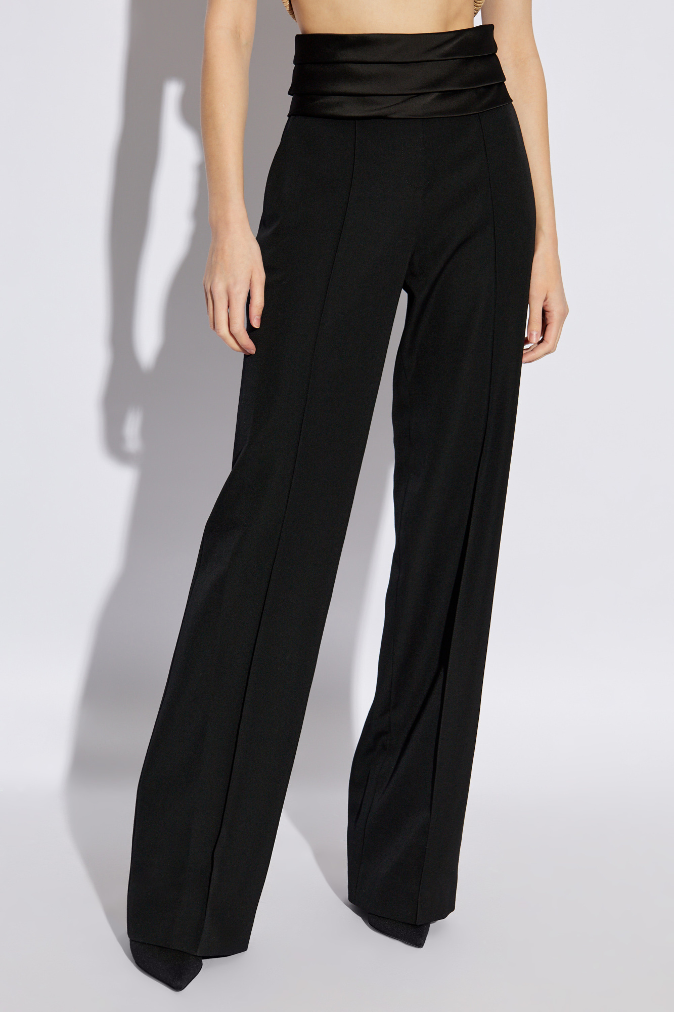 BALMAIN VIRGIN-WOOL TROUSERS 
