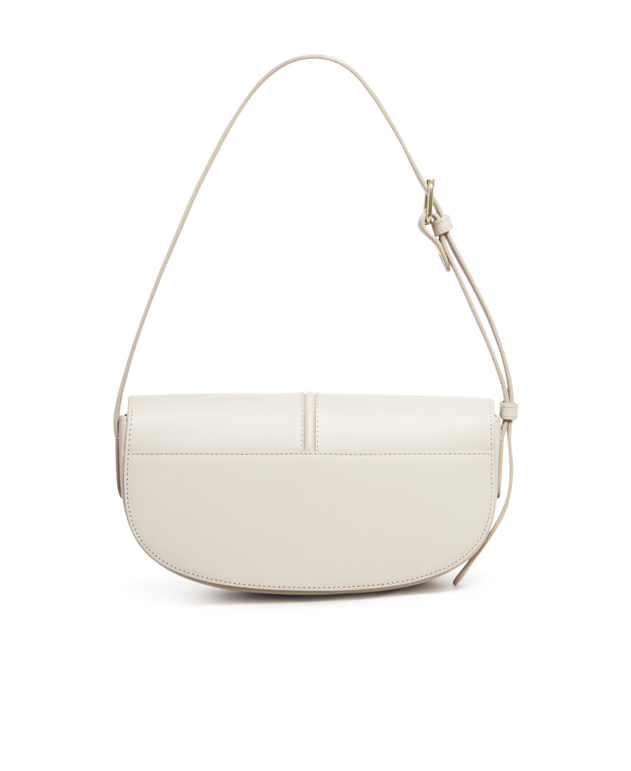 Apc Betty Leather Crossbody Bag In White