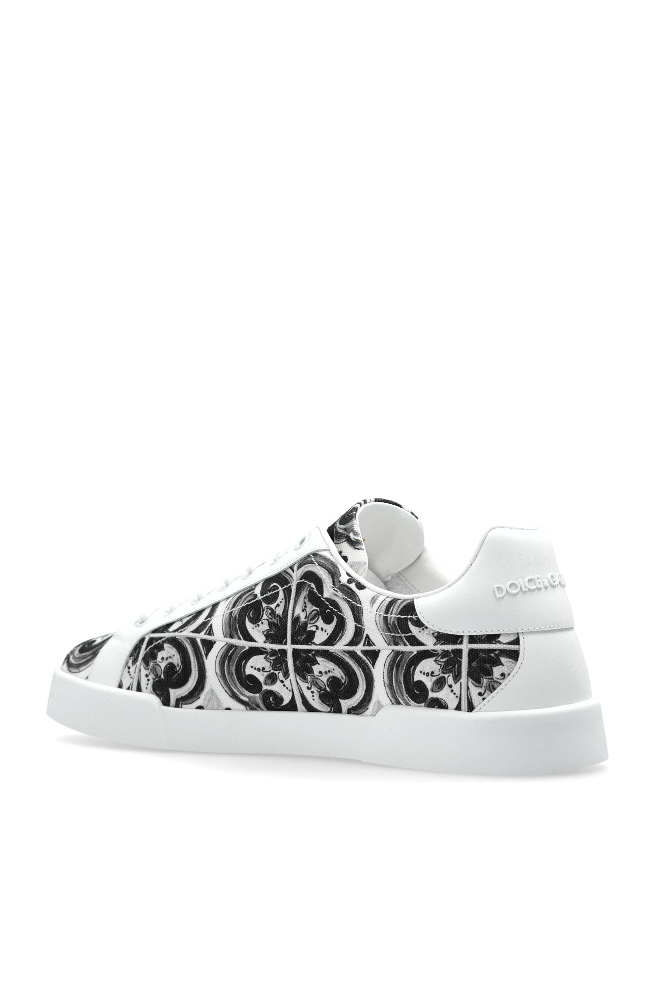 Dolce & Gabbana Majolica-print Portofino Light Strobel Sneaker