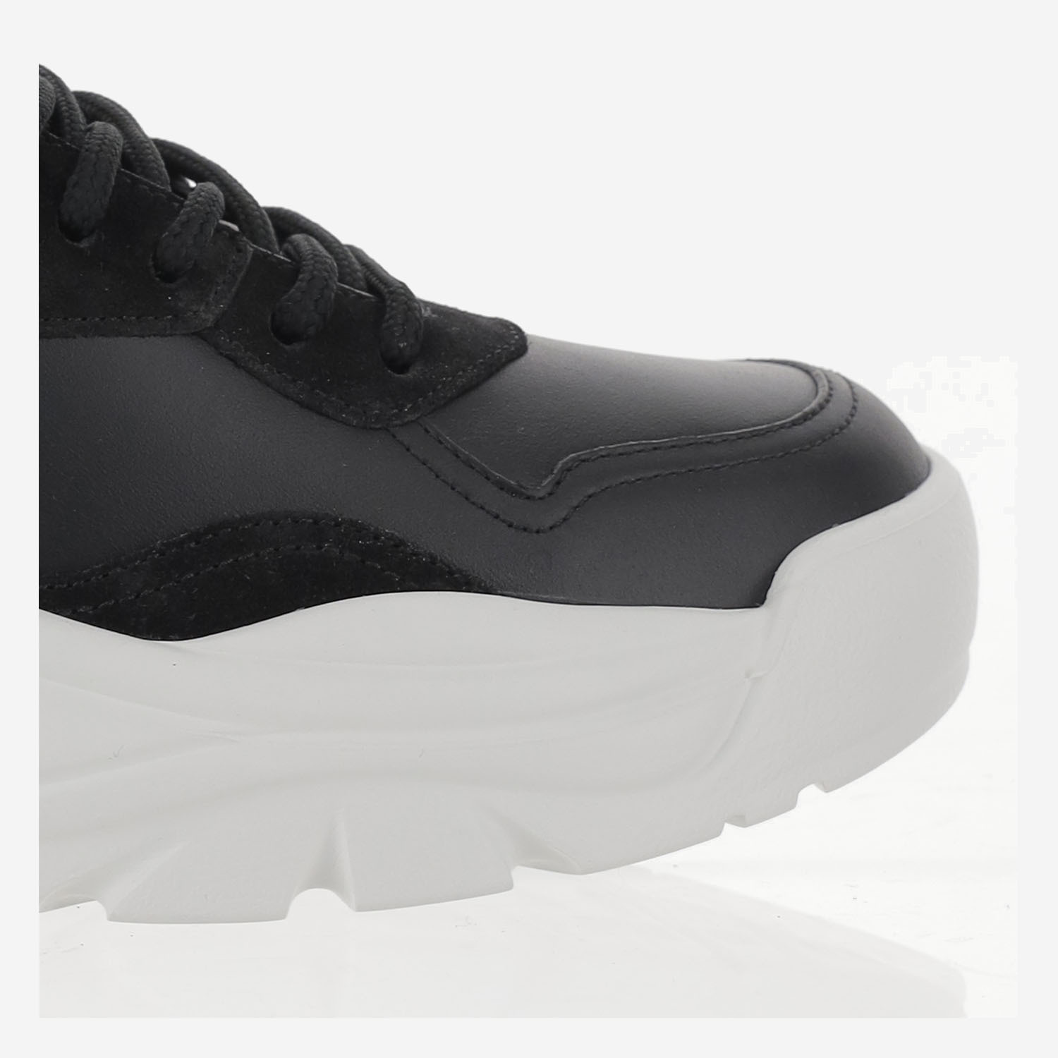 Valentino Garavani Black Leather Sneakers