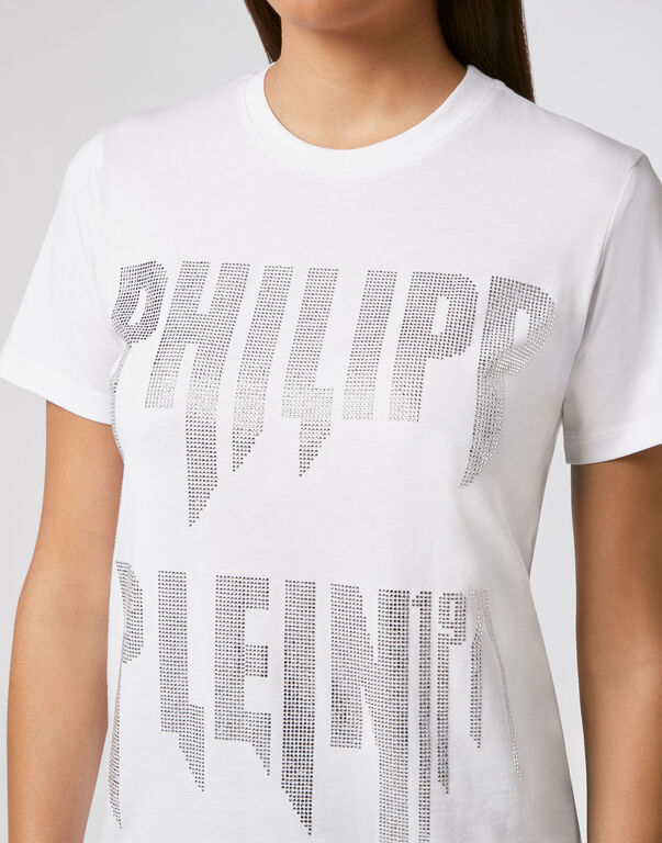 Philipp Plein Logo Details T-shirt In White
