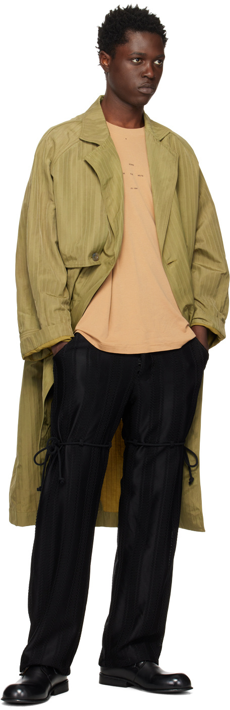 SONG FOR THE MUTE KNITTED WIDE-LEG TROUSERS 