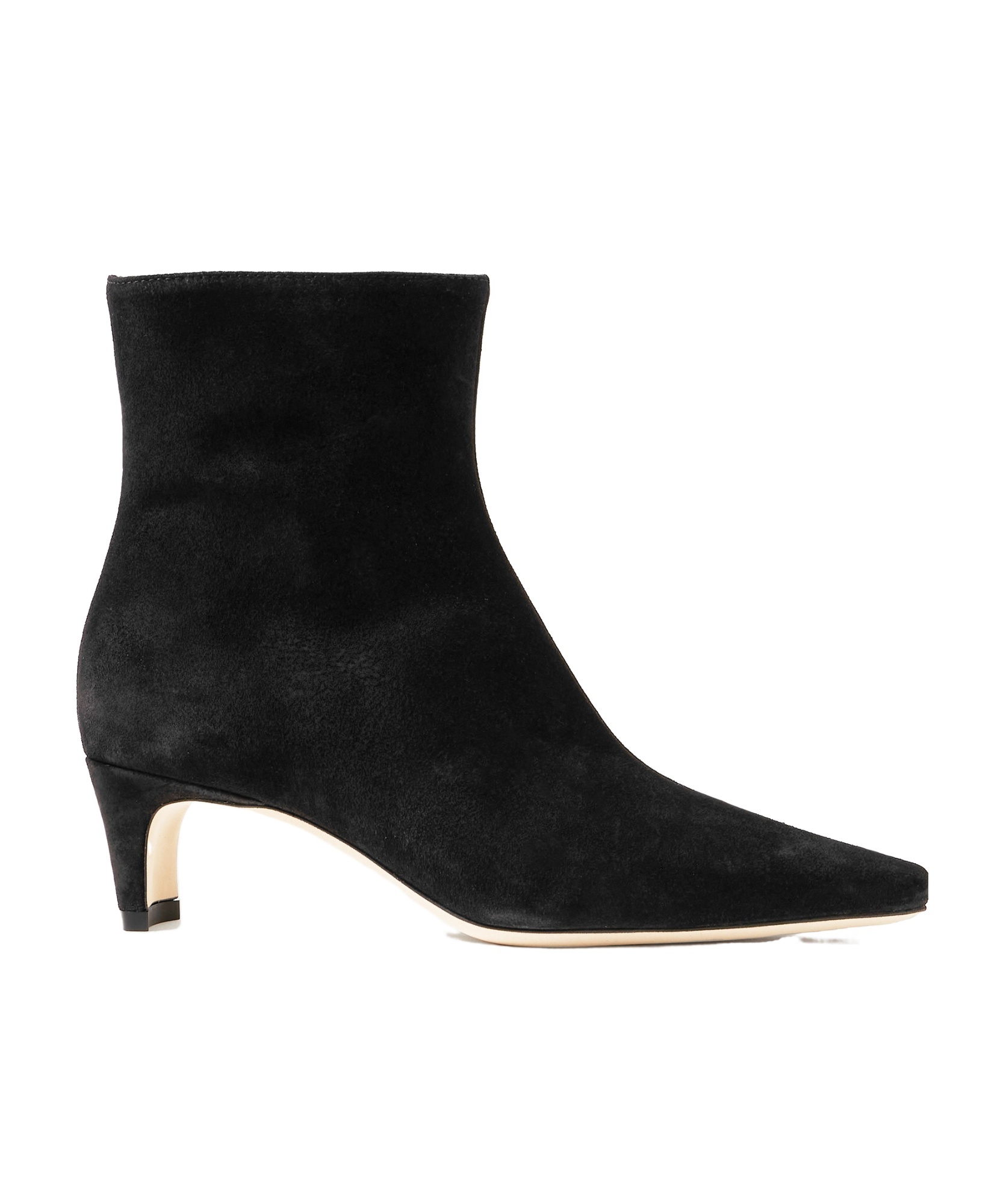 Staud Wally Ankle Boots In Black