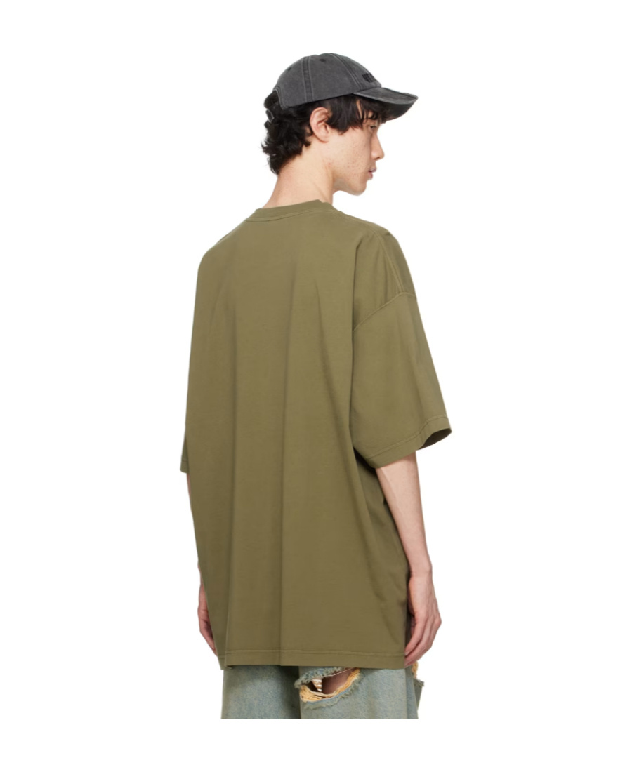 Vetements Property Of Cotton T-shirt In Green