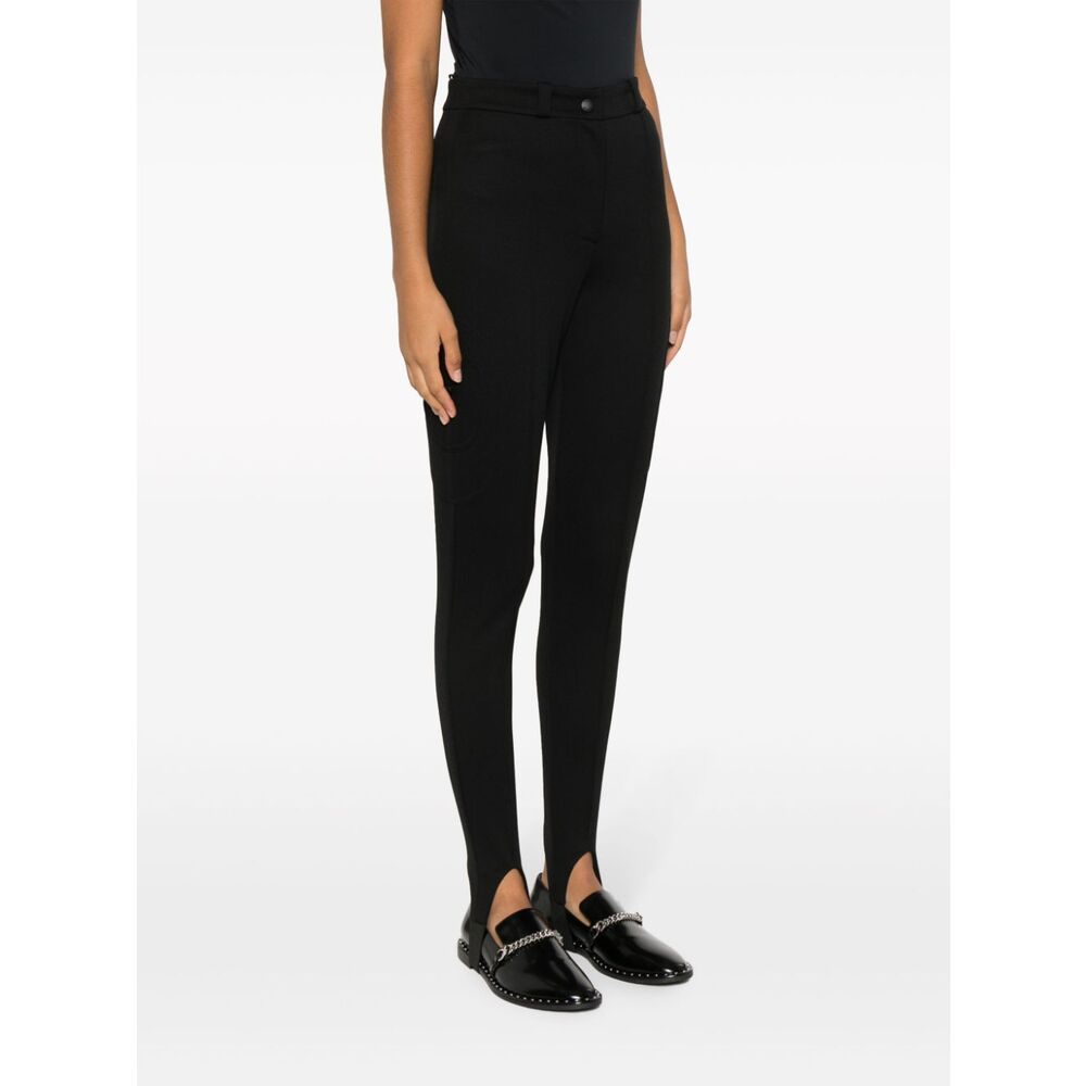 Casablanca Belt Loop Belt Casual Pants In Black