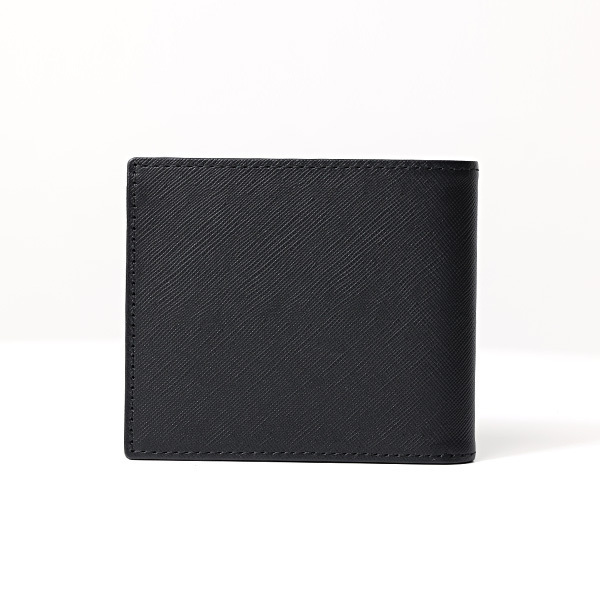 Apc A.p.c. Minimalist Black Aly Wallet With Embossed Logo In Black