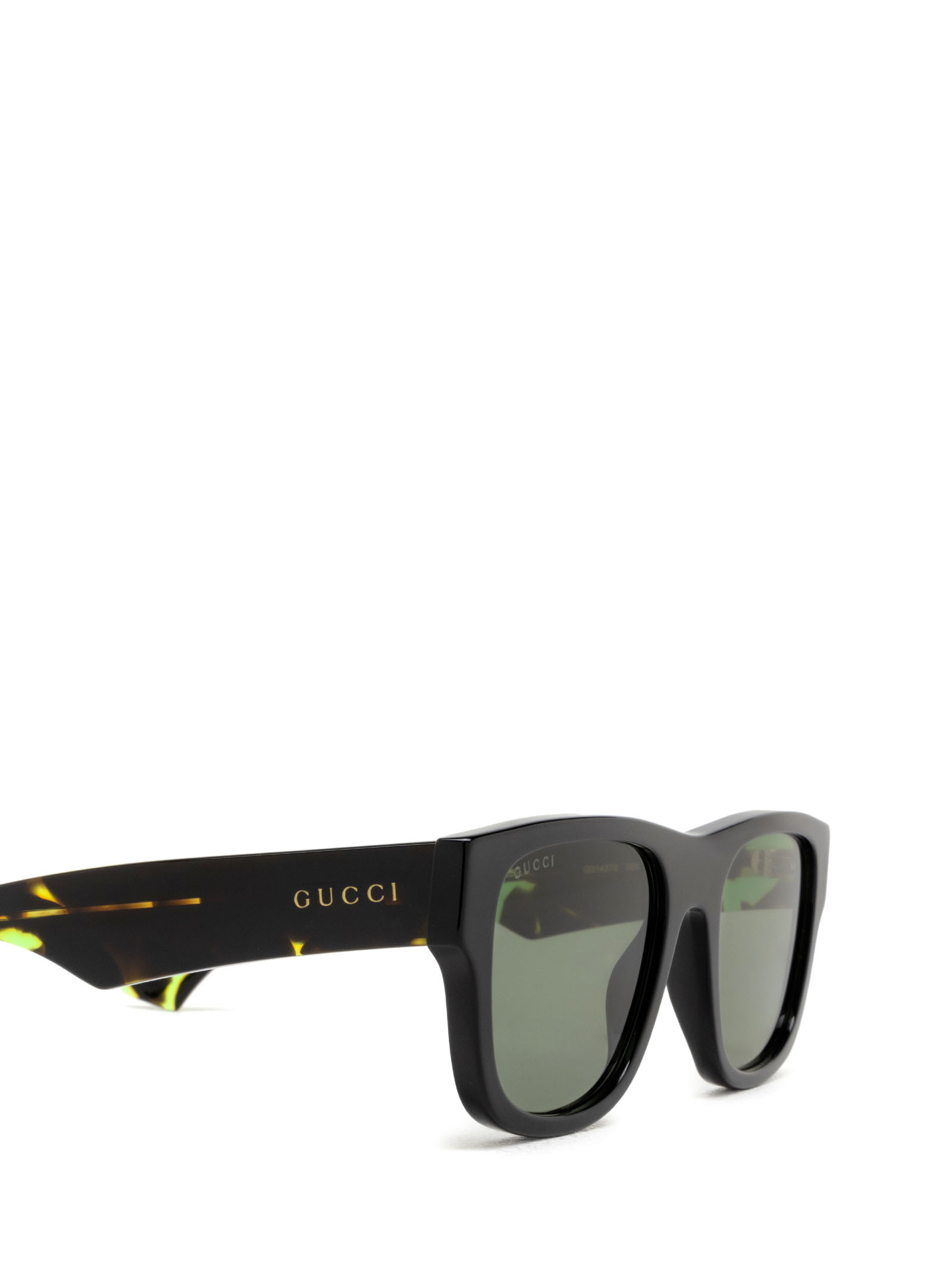 Gucci Square-frame Recycled Acetate Sunglasses In Green