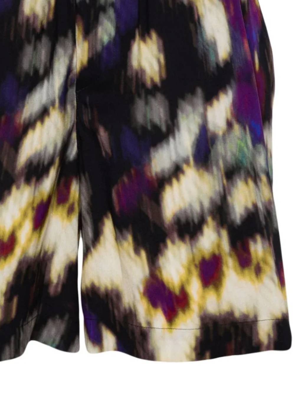 Isabel Marant Vatauya Elastic Waist Shorts In Black