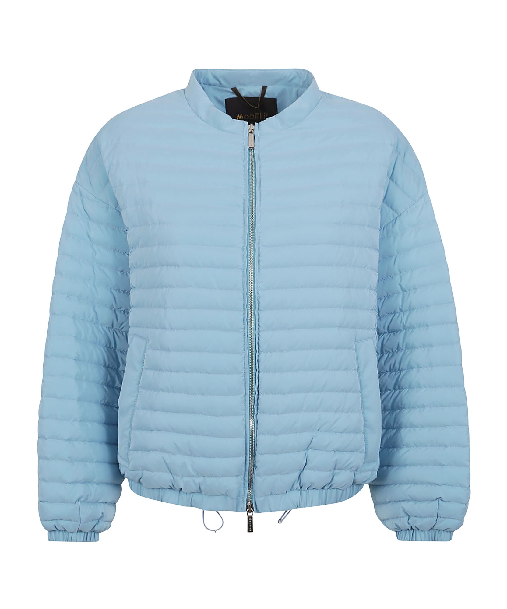 Moorer Long-sleeved Down Jacket In Blue