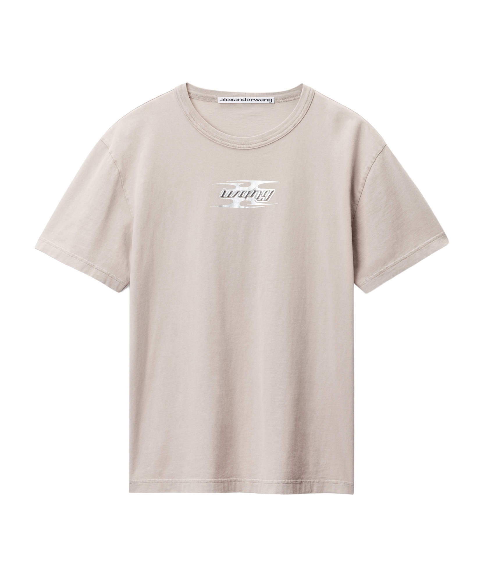 ALEXANDER WANG T BY ALEXANDER WANG BLADE LOGO-EMBOSSED T-SHIRT