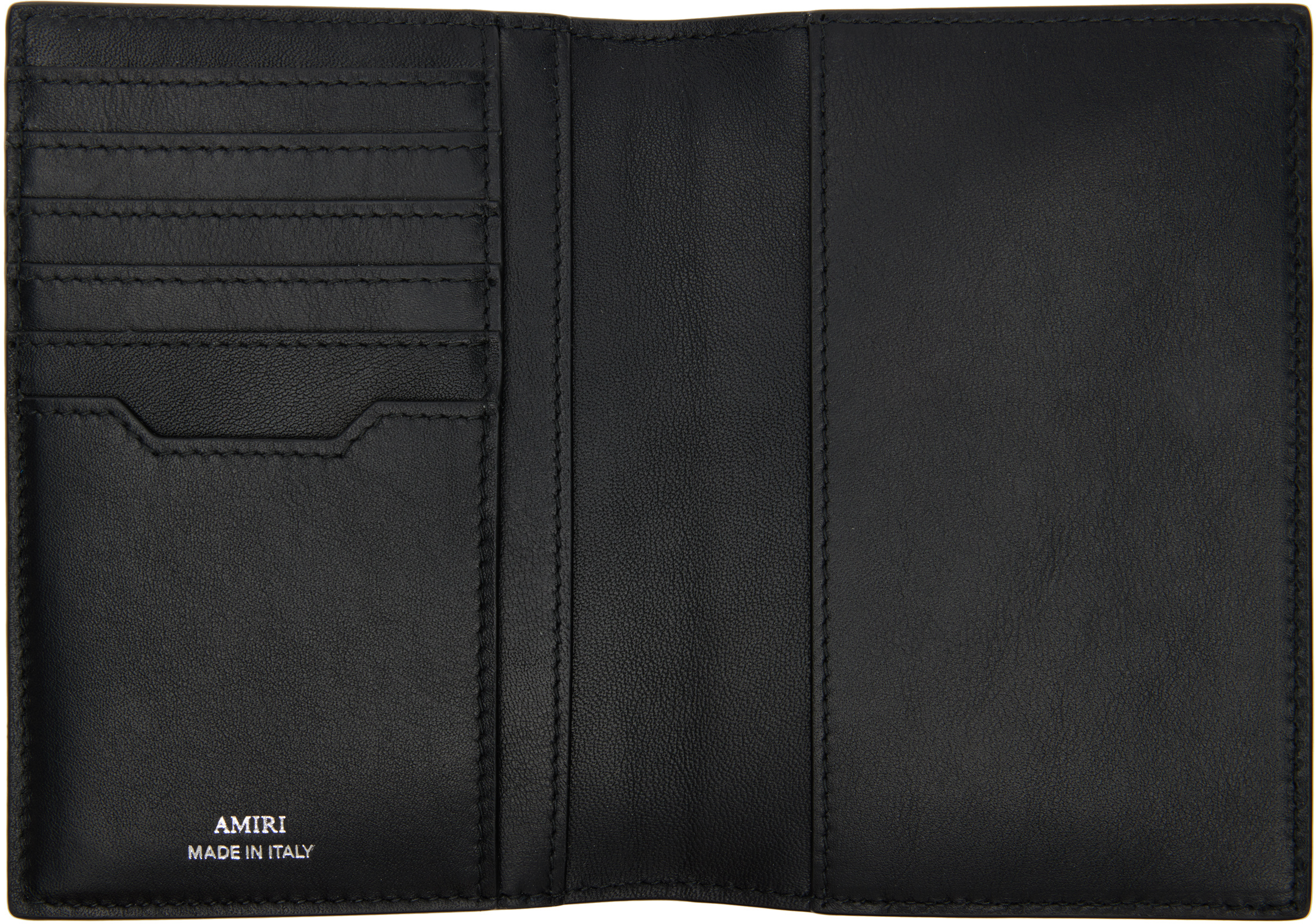 Amiri Ma Quad Passport Holder In Black