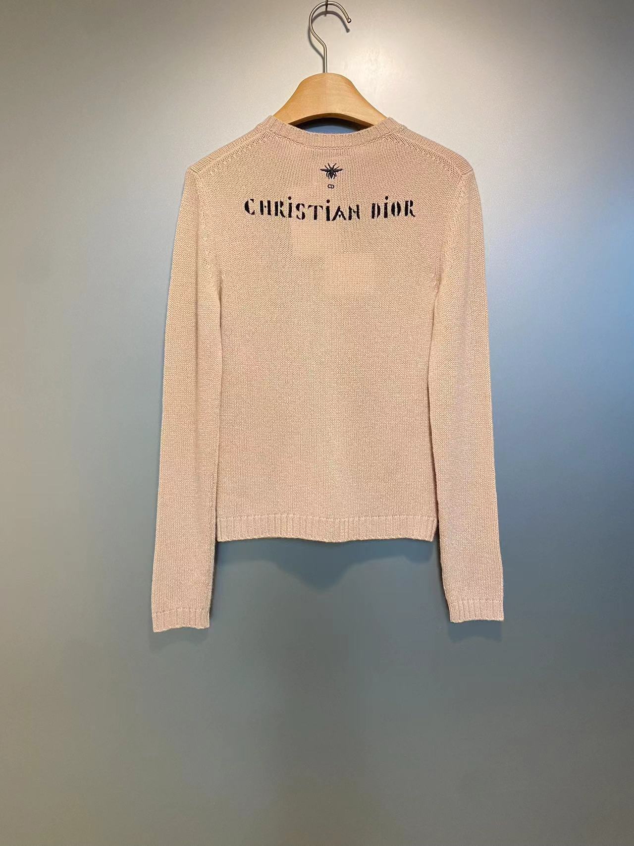 DIOR LONG-SLEEVED SWEATER 