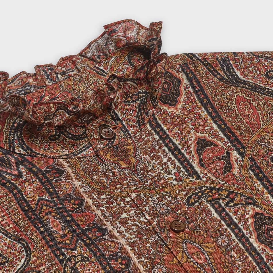 Celine Printed Muslin Blouse