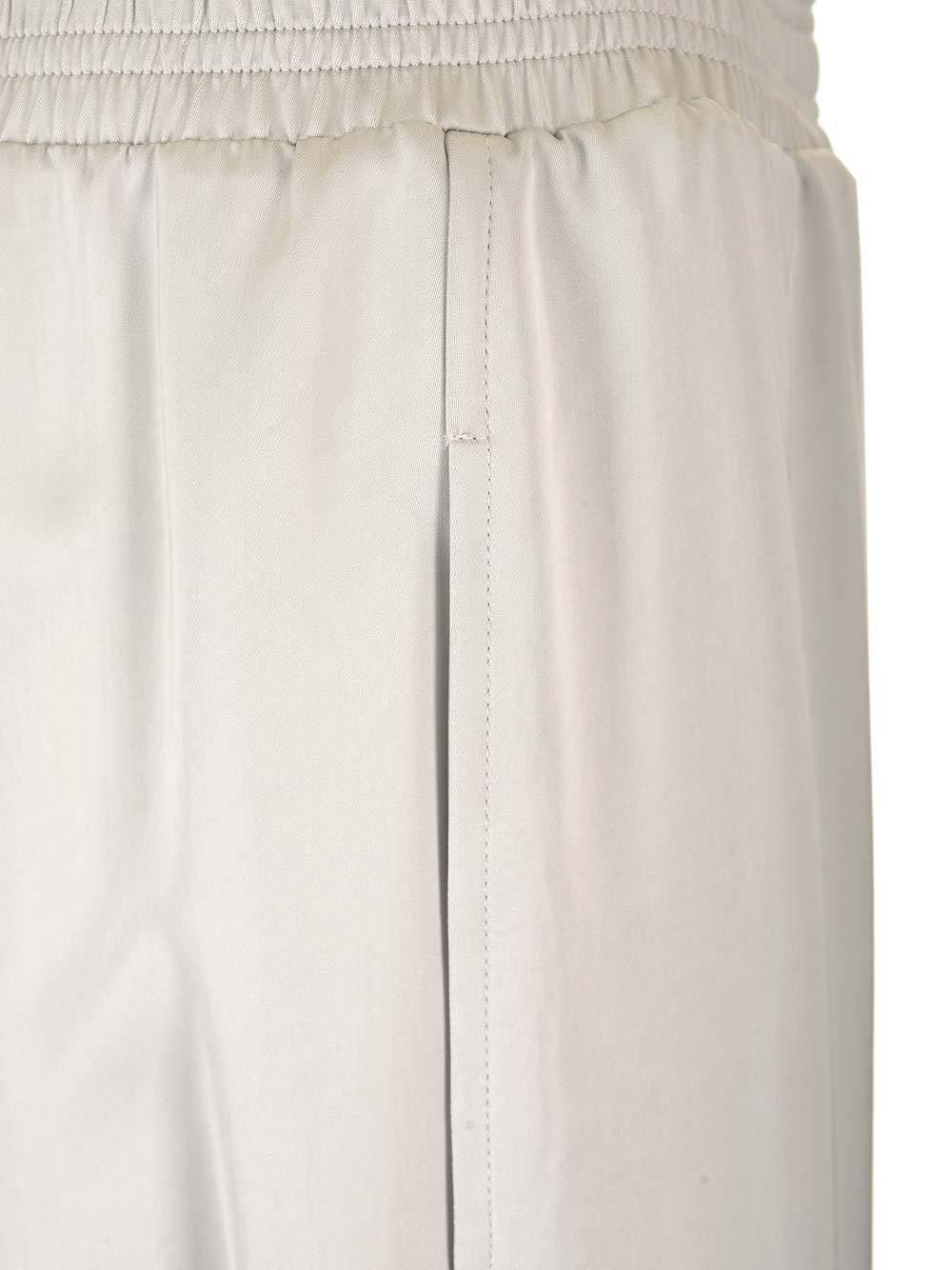 Fabiana Filippi Wool Trousers In White