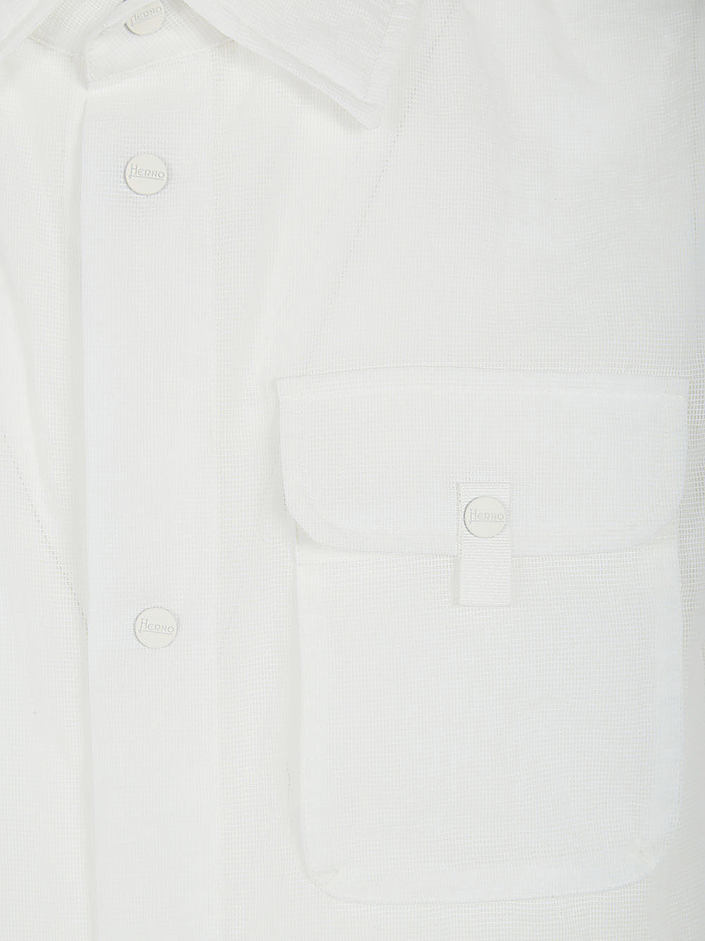Herno 3d Ripstop シャツ In White