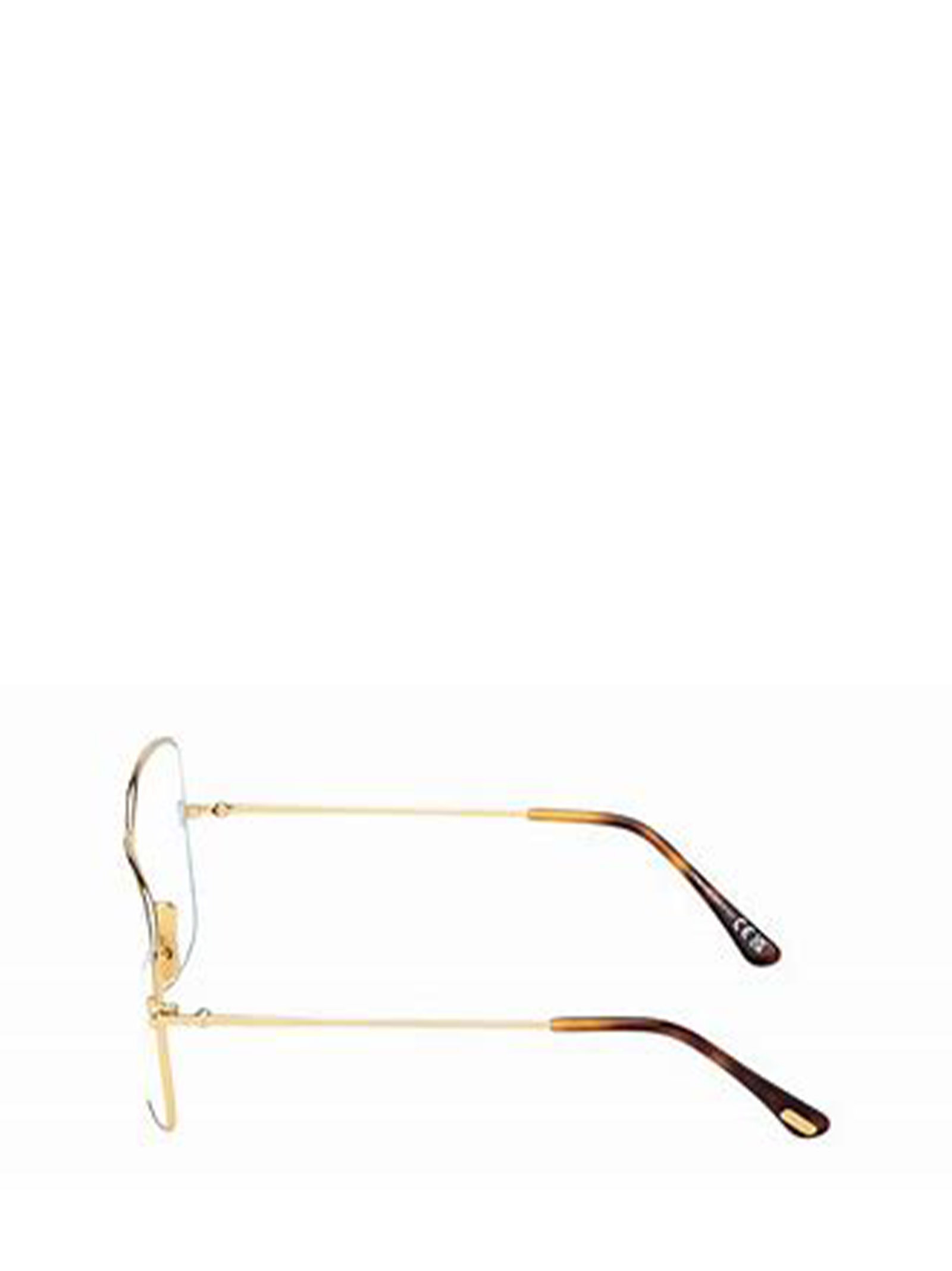 Tom Ford Eyewear Square Frame Glasses In Brown