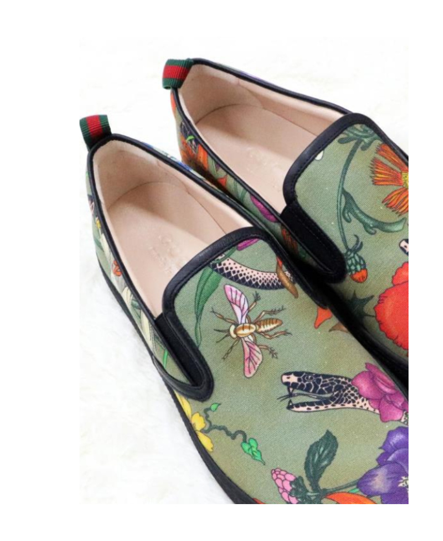GUCCI PRINTED CASUAL BUSINESS SHOES