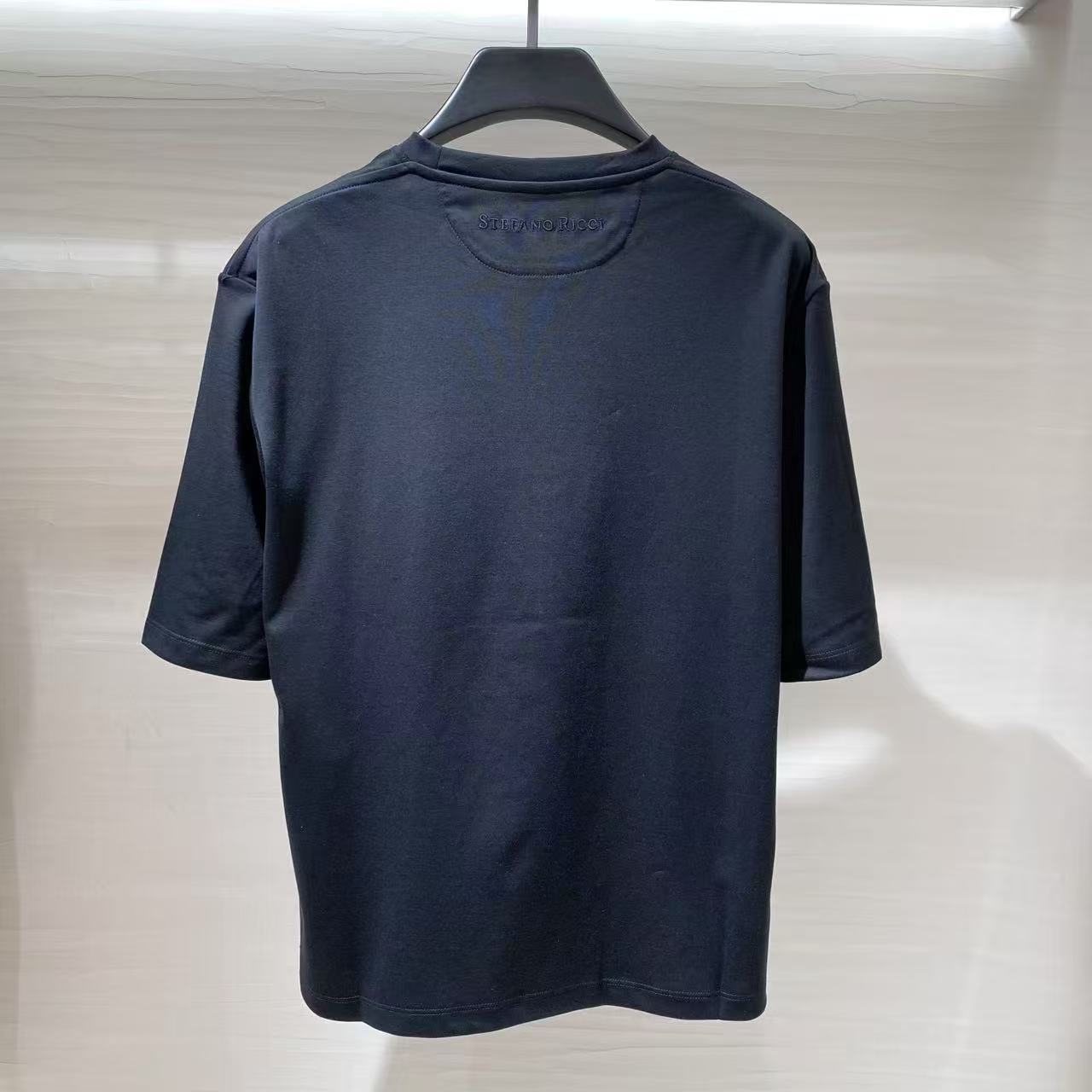 Stefano Ricci Short-sleeved T-shirt In Blue