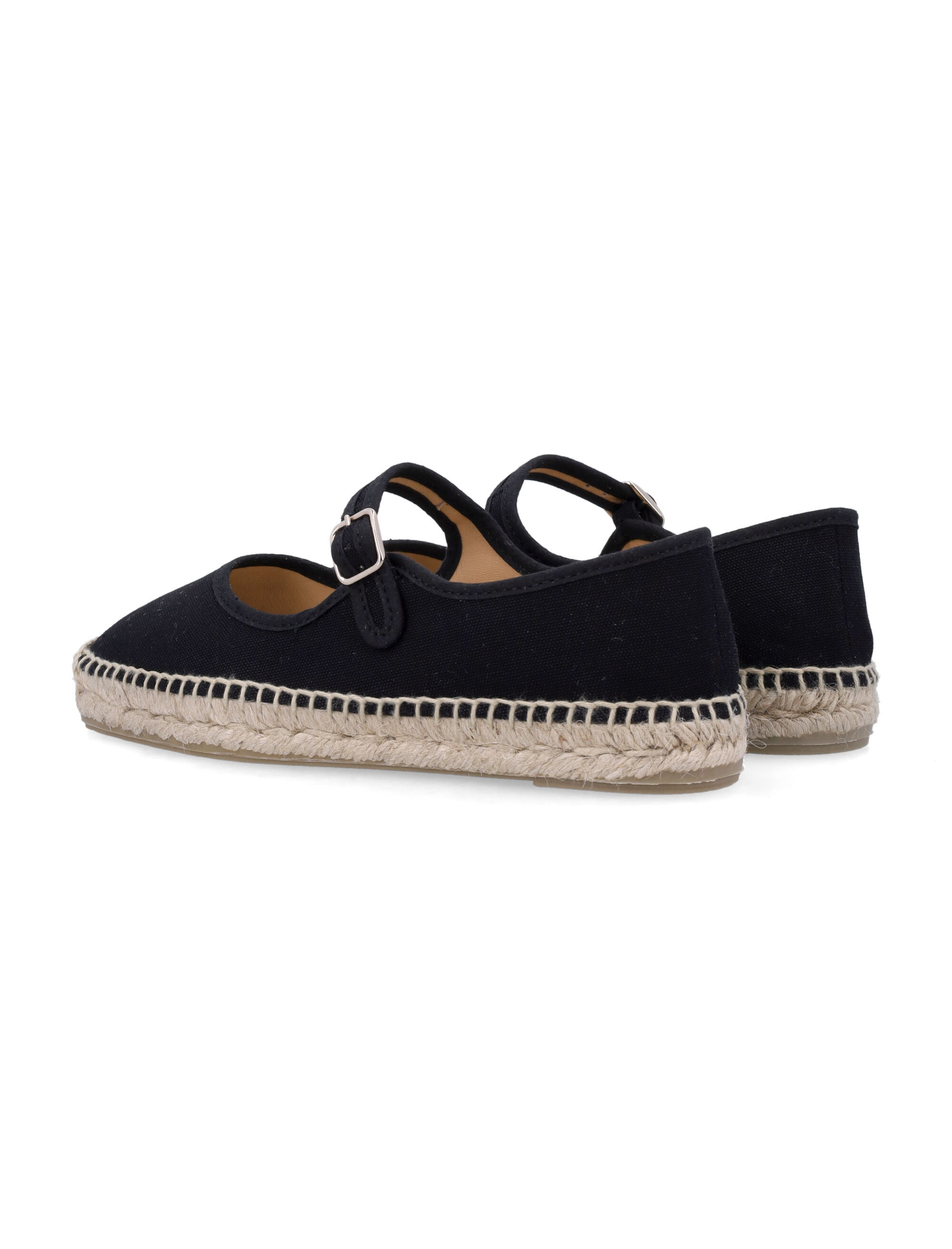 Castaã±er Round Toe Flat Shoes In Nude