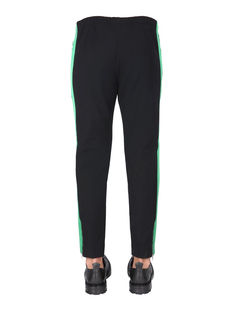 Alexander Mcqueen Skull-patch Slim-fit Track Pants In Black