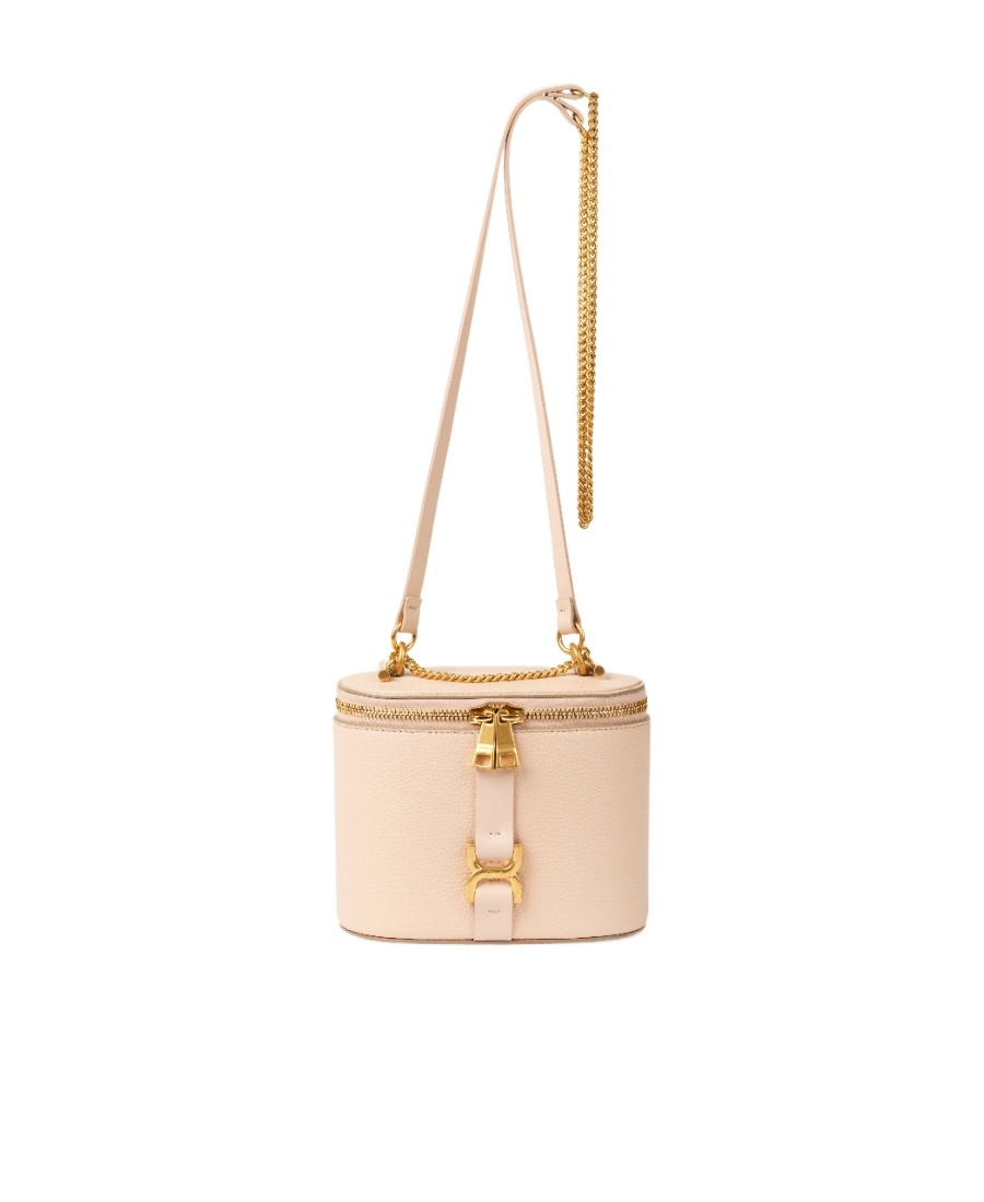 Chloé Marcie Series Mini Shoulder Bags In Nude