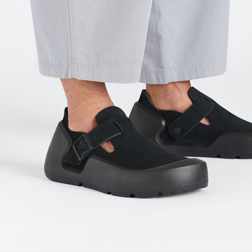 Birkenstock Reykjavik Buckle-fastening Slippers In Black