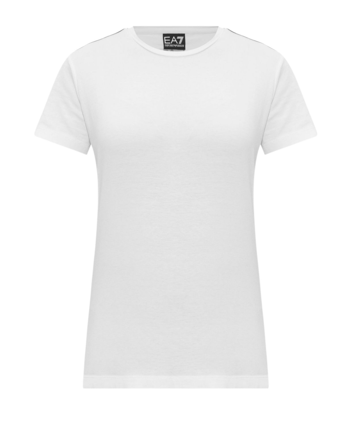 Shop Ea7 Logo-print T-shirt In White