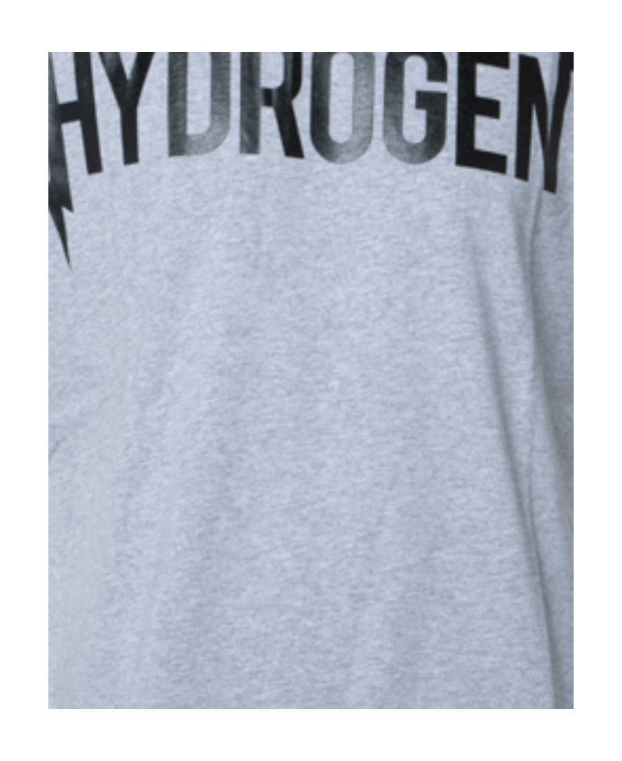 Hydrogen Logo T-shirt In Blue