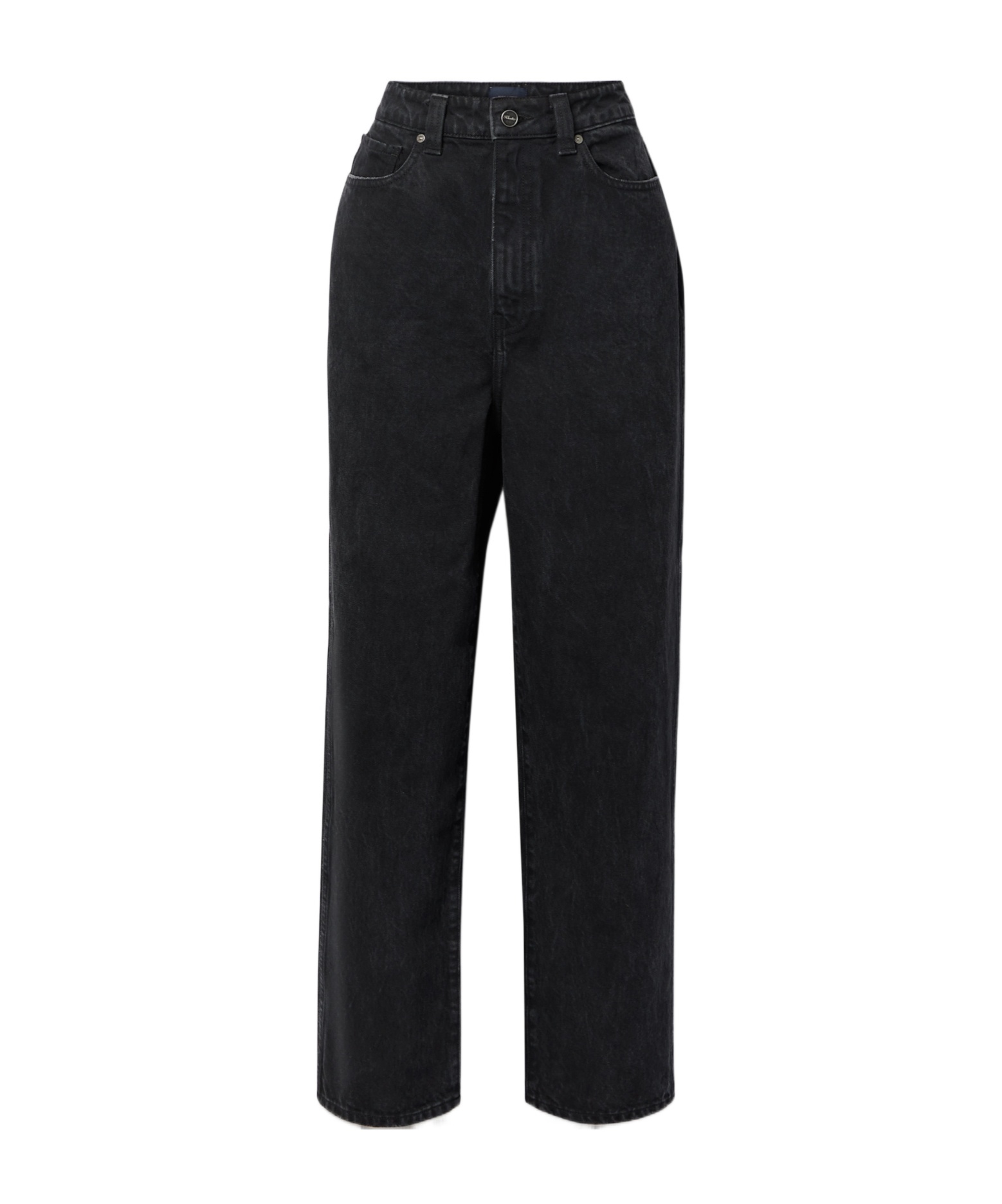 Khaite High-waisted Straight Leg Jeans In Multi