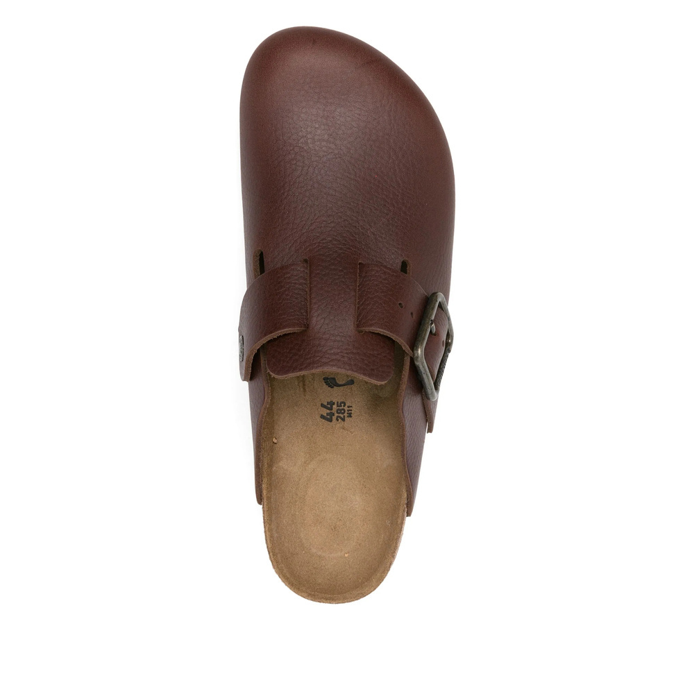 Birkenstock Boston Oiled-leather Clogs In Habana Oiled Leather
