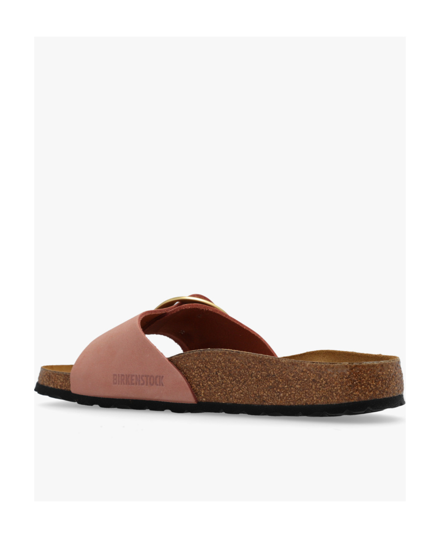 Birkenstock Logo Slippers In Brown
