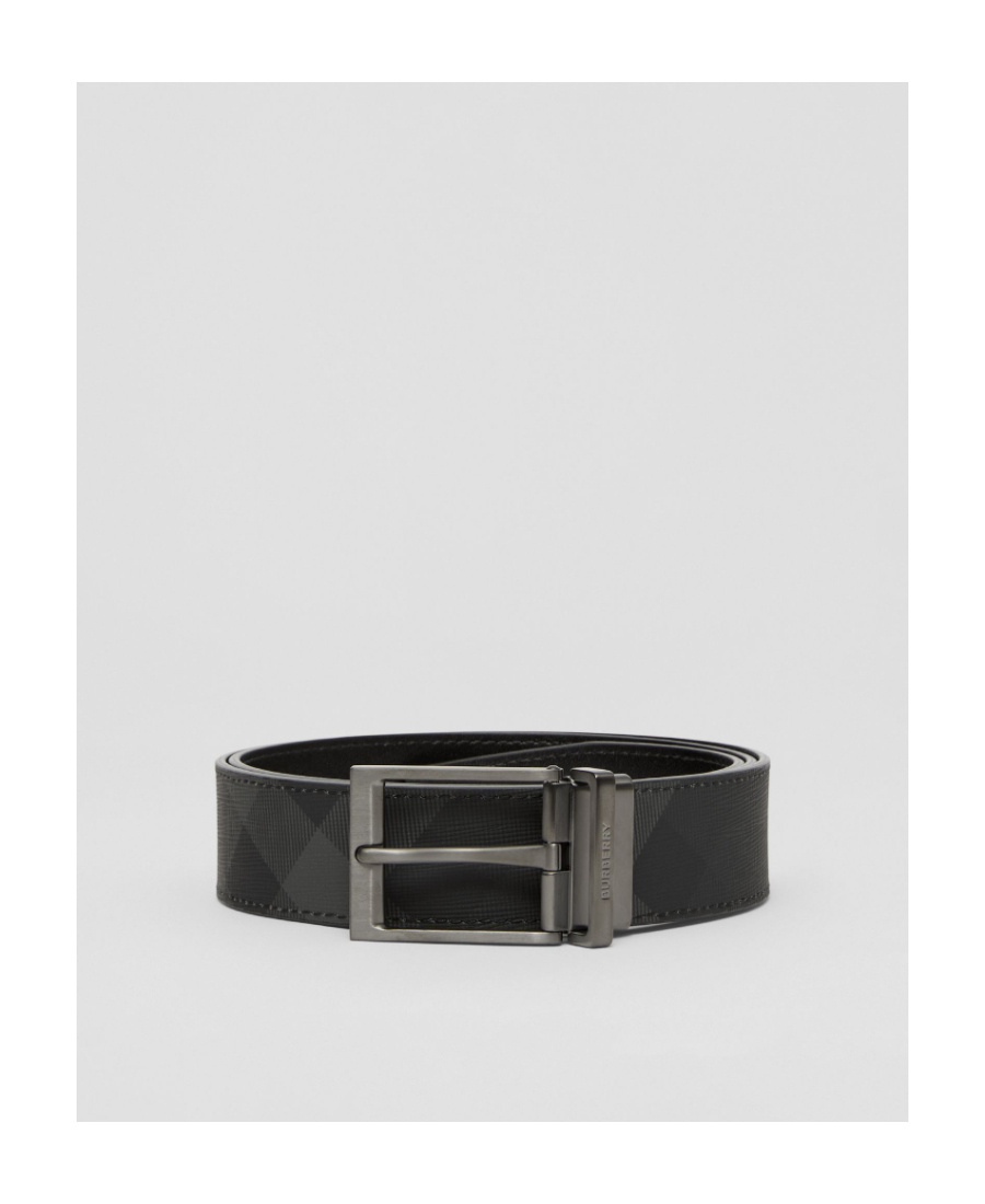 BURBERRY CHECK-PRINT REVERSIBLE BELT
