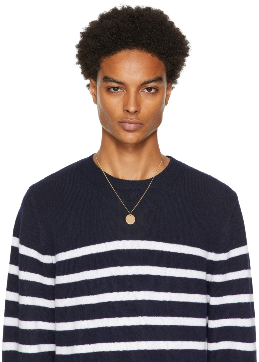 Apc Gold Eloi Necklace In Yellow