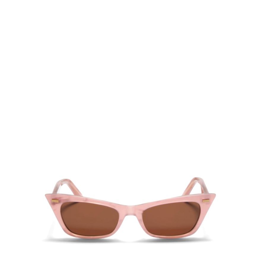 Valentino Full Frame Sunglasses In Brown
