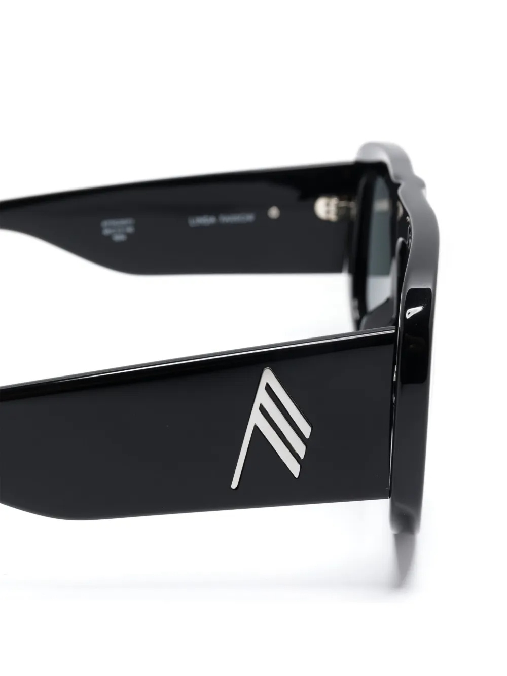 Attico Full Frame Sunglasses In Gray