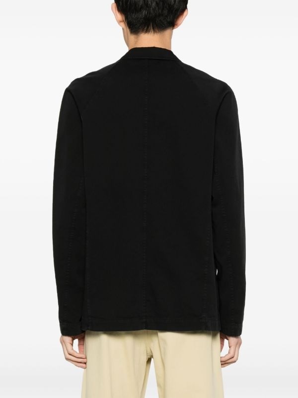 Dries Van Noten Long-sleeved Casual Jacket In Black