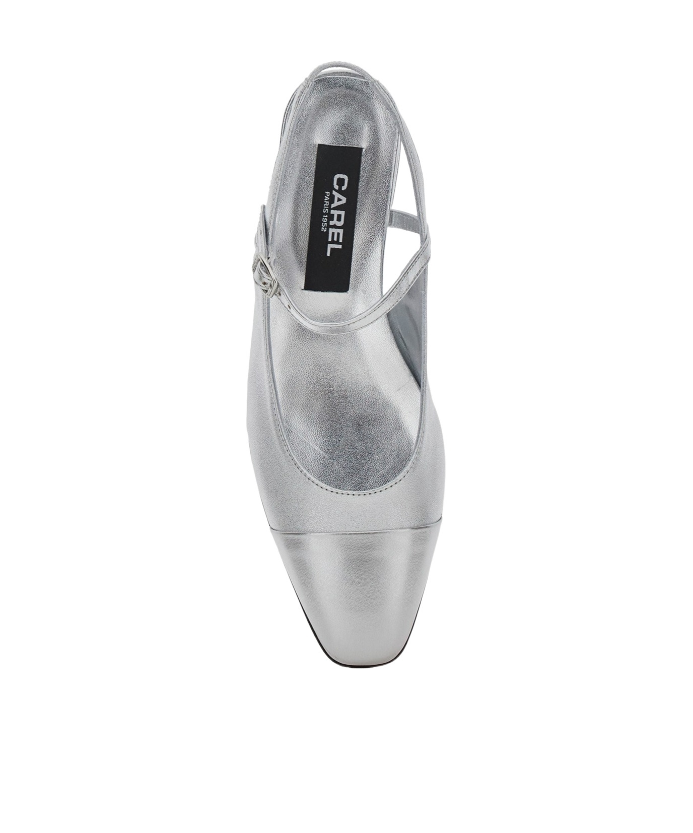 Carel Paris Open-heeled Ballet Shoes In Gray