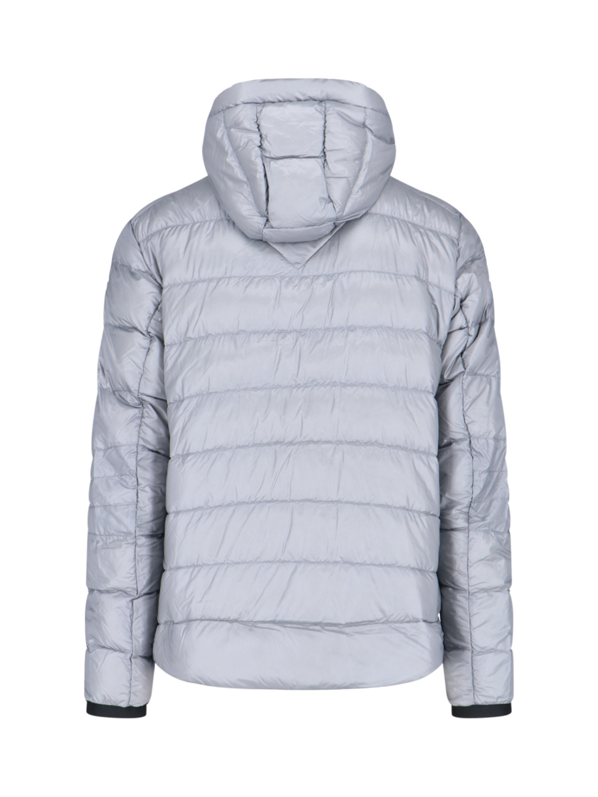 Canada Goose Crofton Padded Recycled-polyamide-down Hooded Puffer Jacket In Gray
