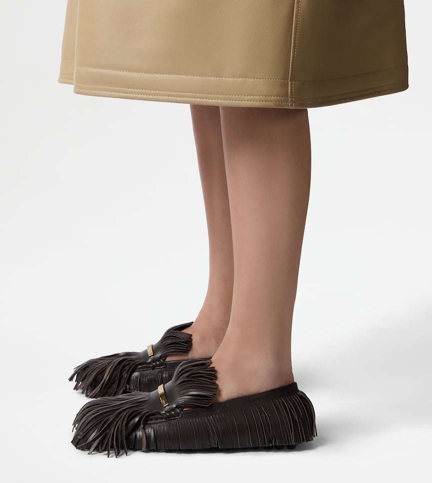Tod's Tassel Business Dress Shoes In Black