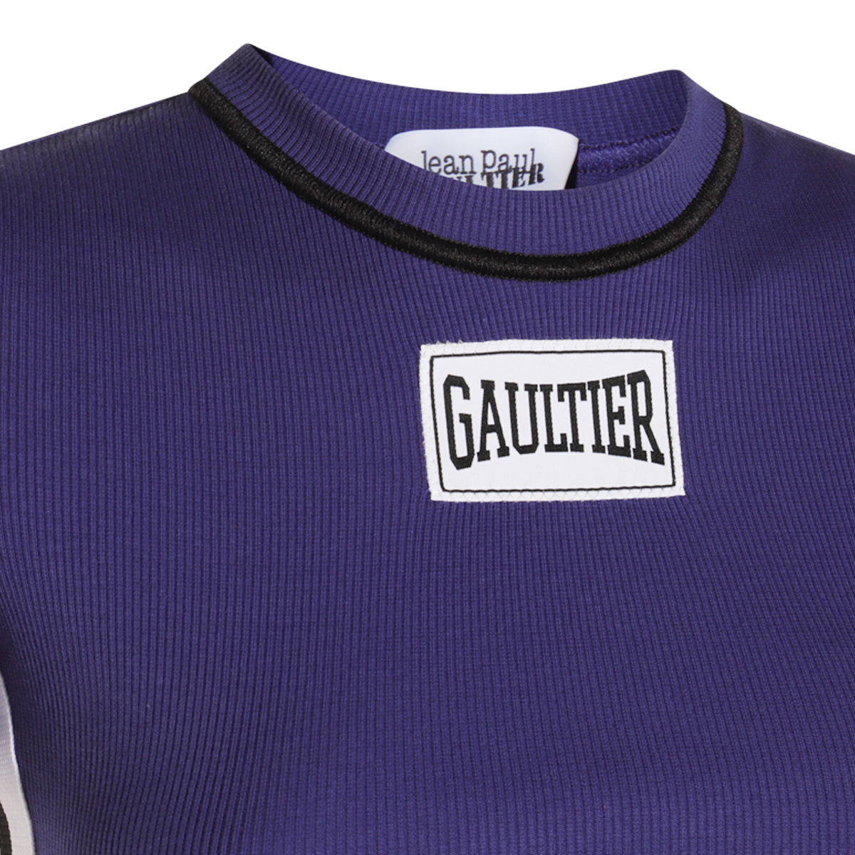 Jean Paul Gaultier Logo-print T-shirt In Black