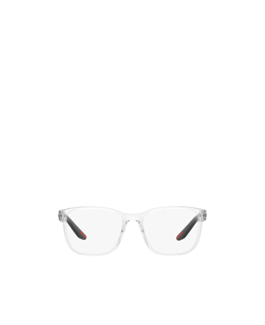 Shop Prada Eyewear Square Frame Glasses In White