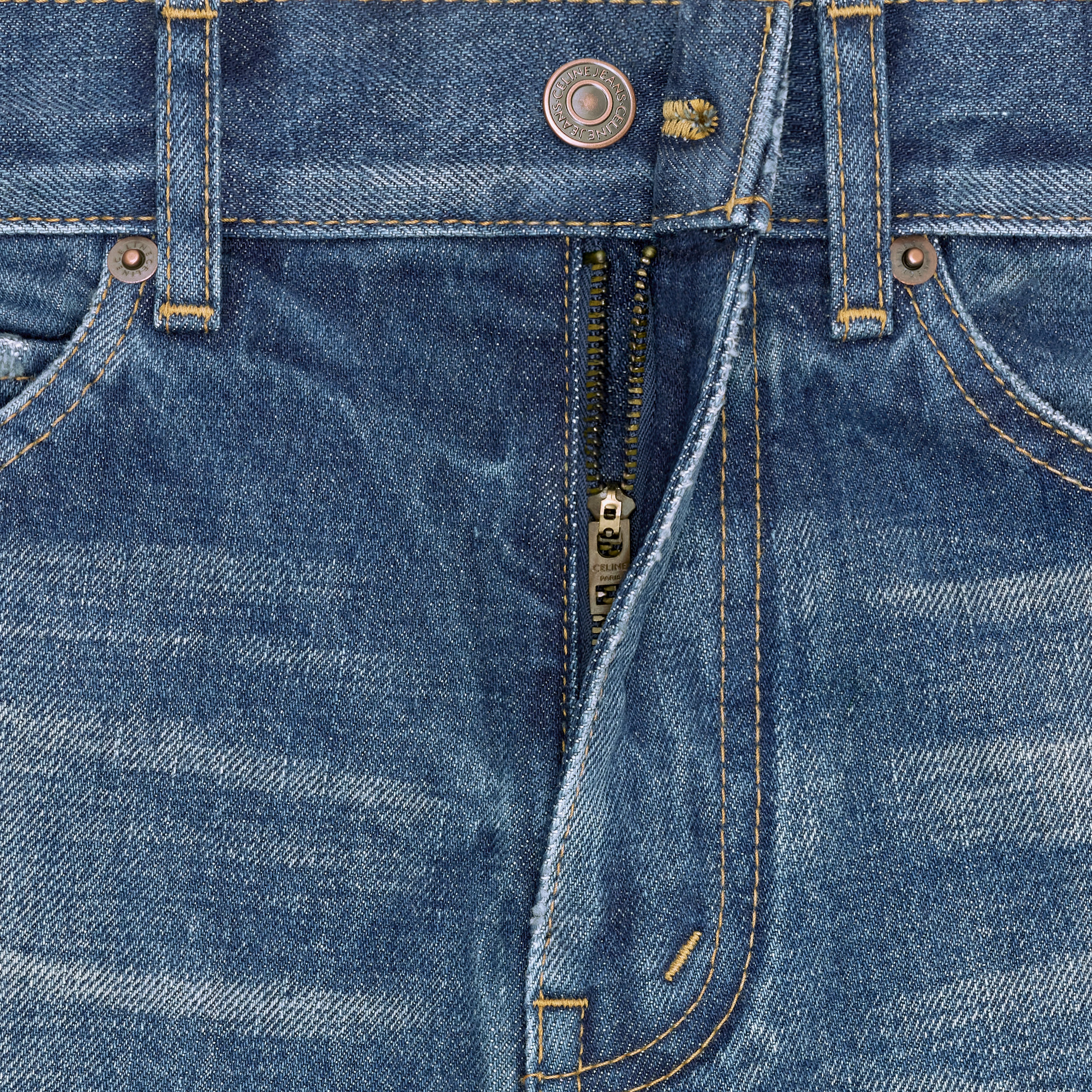 Celine Slim-fit Jeans In Blue