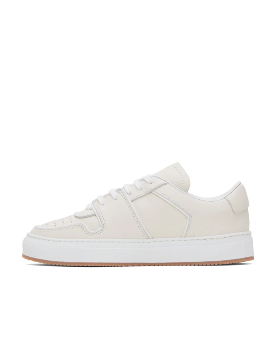 Common Projects Front Strapped Low-top Casual Shoes In White