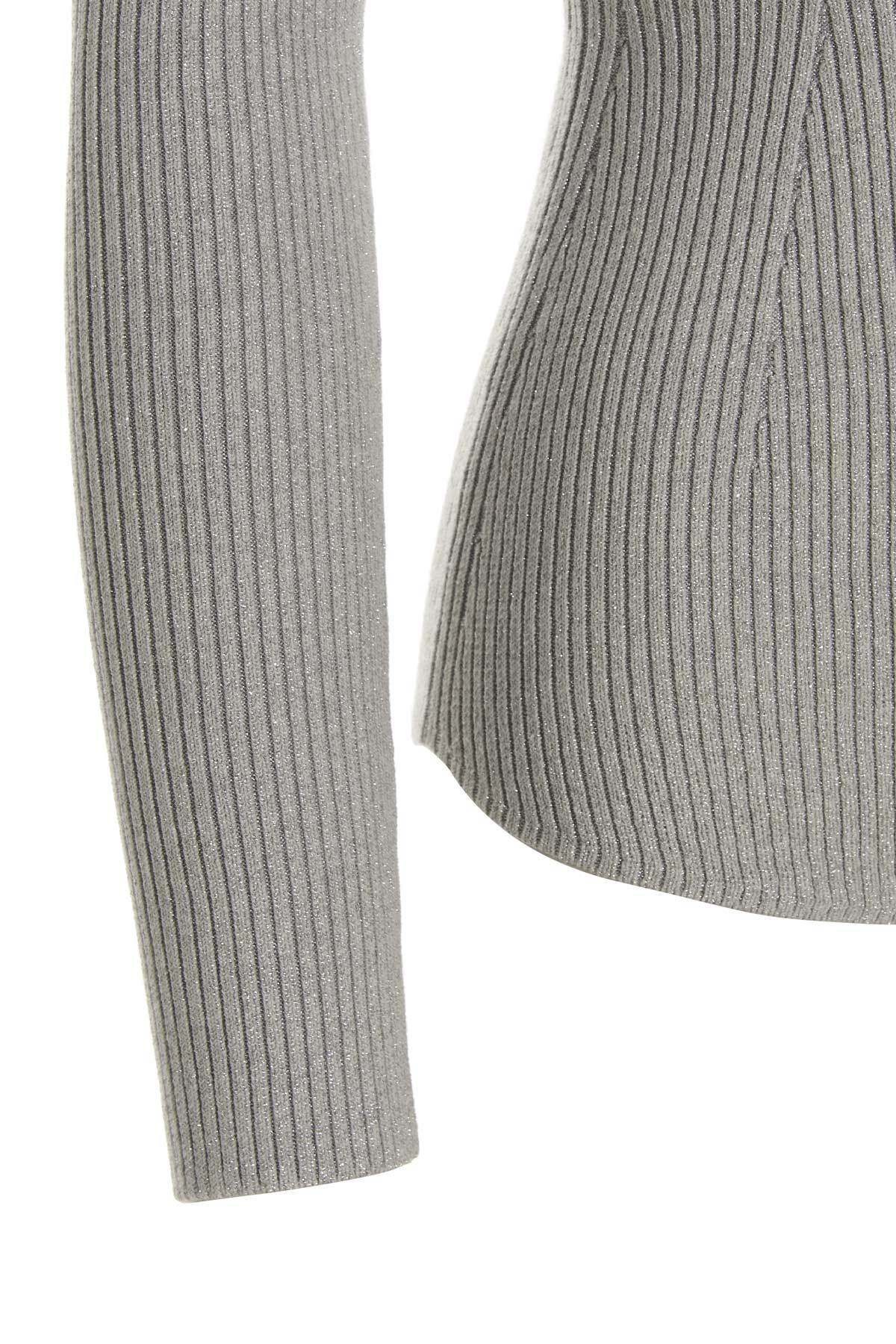 Khaite Salma Open-back Top In Gray